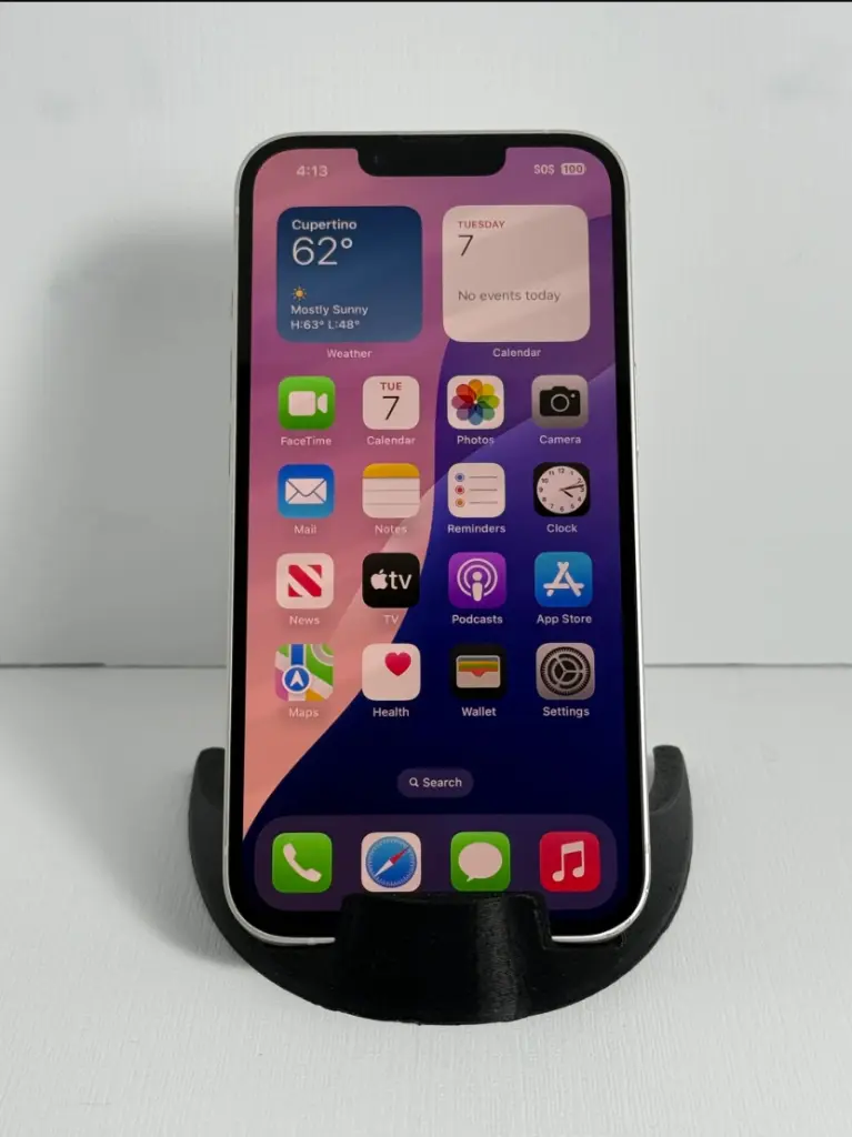 Apple iPhone 14 Starlight 128GB Factory Unlocked GRD B 356226677695893 REFURB