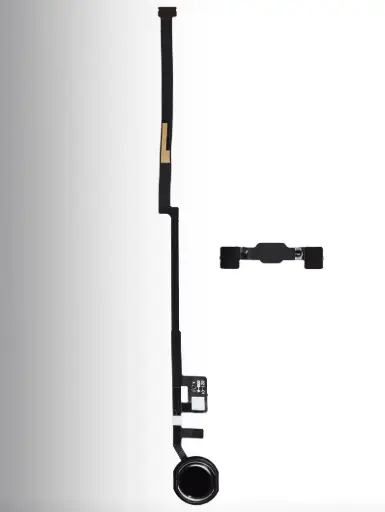Home Button w/ Bracket Black for iPad 8